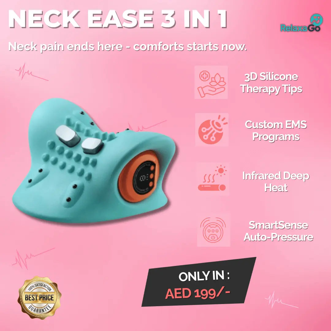 NeckEase™ 3 IN 1 Neck Massager - RelaxaGo