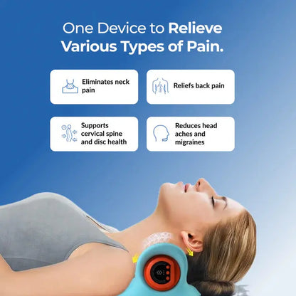 NeckEase™ 3 IN 1 Neck Massager RelaxaGo