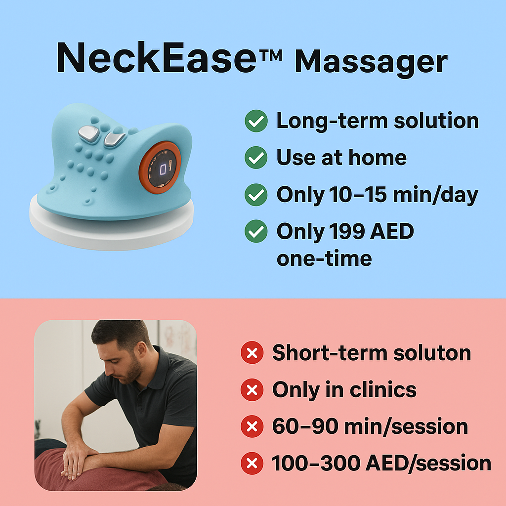 NeckEase™ 3 IN 1 Neck Massager RelaxaGo